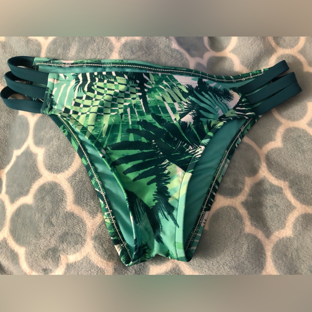 Mossimo Palm Leaf Bikini Bottoms